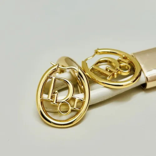 Replica Christian Dior Earrings For Women #1460485 $25.00 USD for Wholesale
