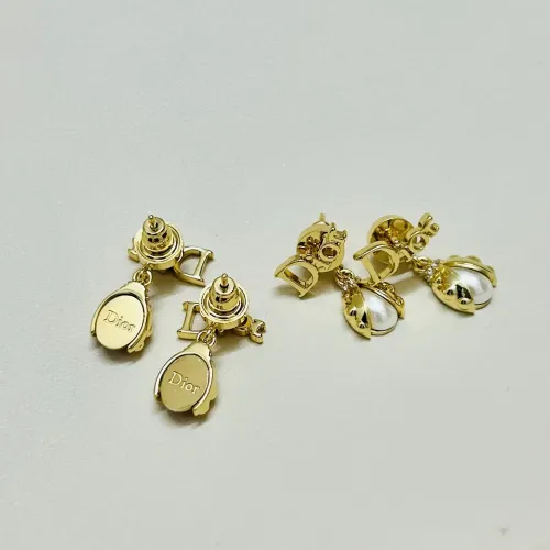 Replica Christian Dior Earrings For Women #1460486 $25.00 USD for Wholesale