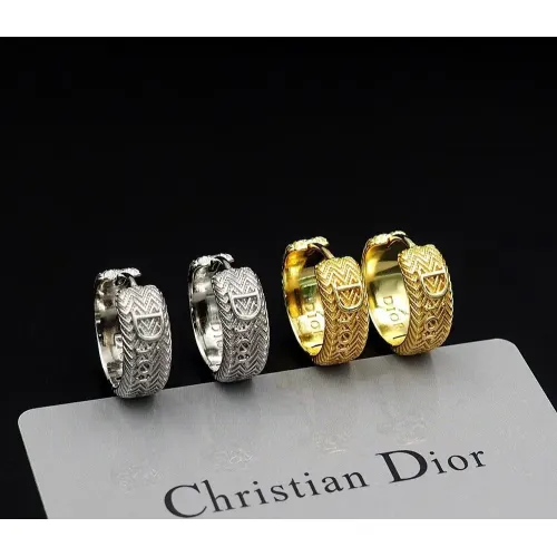 Replica Christian Dior Earrings For Women #1460573 $27.00 USD for Wholesale