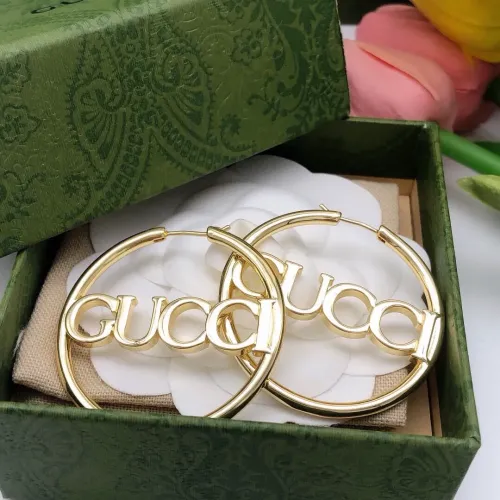 Replica Gucci Earrings For Women #1460590 $27.00 USD for Wholesale