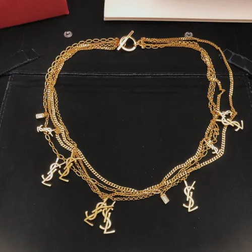 Cheap Yves Saint Laurent YSL Necklaces #1460647, $$40.00 USD On Yves Saint Laurent YSL Necklaces