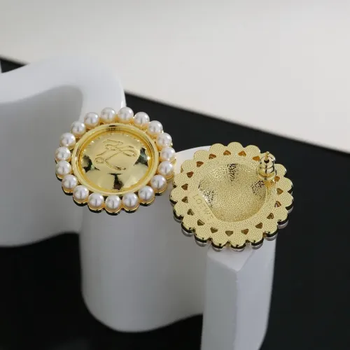 Replica LOEWE Earrings For Women #1460654 $25.00 USD for Wholesale