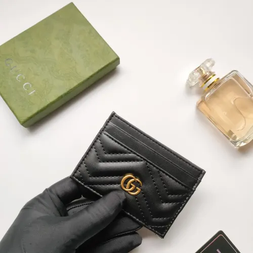 Replica Gucci Card Holders For Women #1460778 $27.00 USD for Wholesale