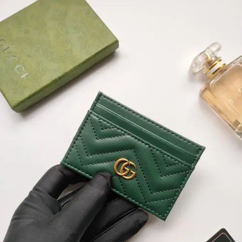 Replica Gucci Card Holders For Women #1460779 $27.00 USD for Wholesale