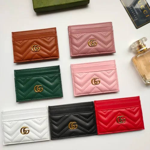 Replica Gucci Card Holders For Women #1460780 $27.00 USD for Wholesale
