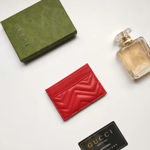 Replica Gucci Card Holders For Women #1460781 $27.00 USD for Wholesale