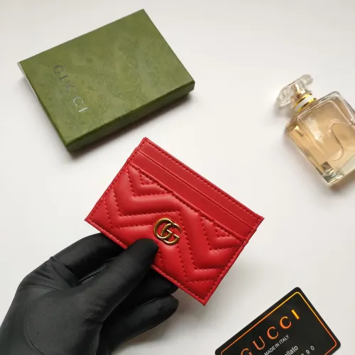 Replica Gucci Card Holders For Women #1460781 $27.00 USD for Wholesale