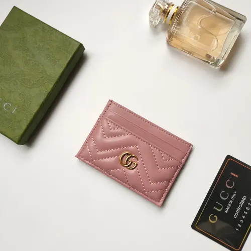 Replica Gucci Card Holders For Women #1460784 $27.00 USD for Wholesale