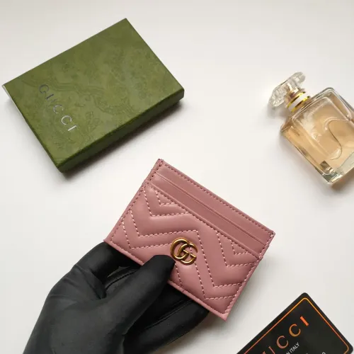Replica Gucci Card Holders For Women #1460784 $27.00 USD for Wholesale
