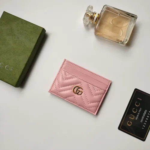 Replica Gucci Card Holders For Women #1460785 $27.00 USD for Wholesale