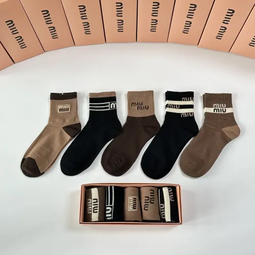 Cheap MIU MIU Socks #1460997, $$27.00 USD On MIU MIU Socks