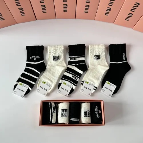 Cheap MIU MIU Socks #1461001, $$27.00 USD On MIU MIU Socks