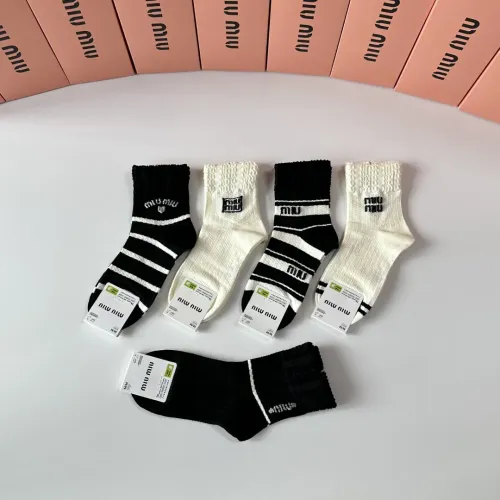 Replica MIU MIU Socks #1461001 $27.00 USD for Wholesale