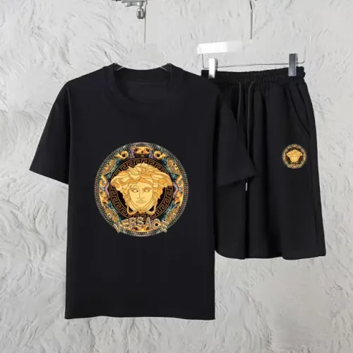 Cheap Versace Tracksuits Short Sleeved For Unisex #1461277, $$60.00 USD On Versace Tracksuits