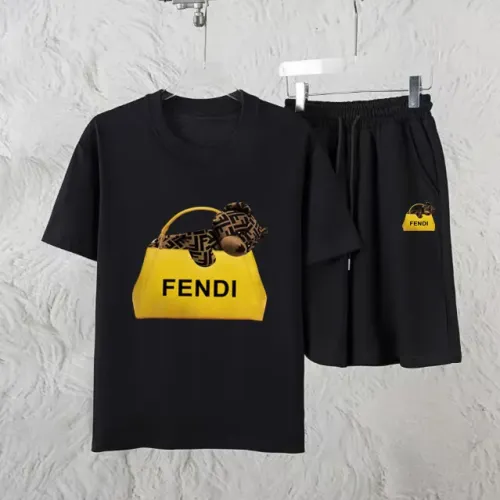 Cheap Fendi Tracksuits Short Sleeved For Unisex #1461285, $$60.00 USD On Fendi Tracksuits