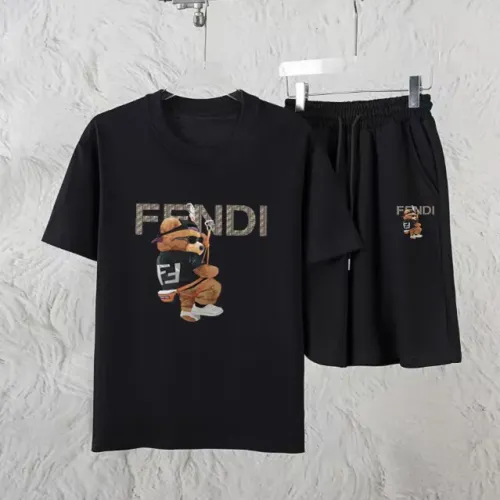 Cheap Fendi Tracksuits Short Sleeved For Unisex #1461286, $$60.00 USD On Fendi Tracksuits