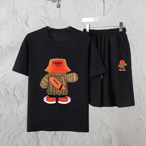 Cheap Fendi Tracksuits Short Sleeved For Unisex #1461287, $$60.00 USD On Fendi Tracksuits