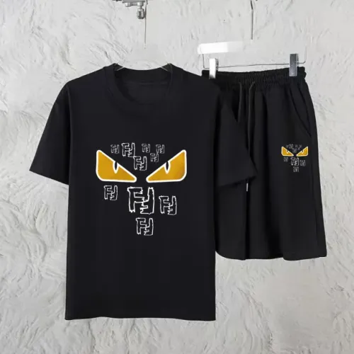 Cheap Fendi Tracksuits Short Sleeved For Unisex #1461288, $$60.00 USD On Fendi Tracksuits