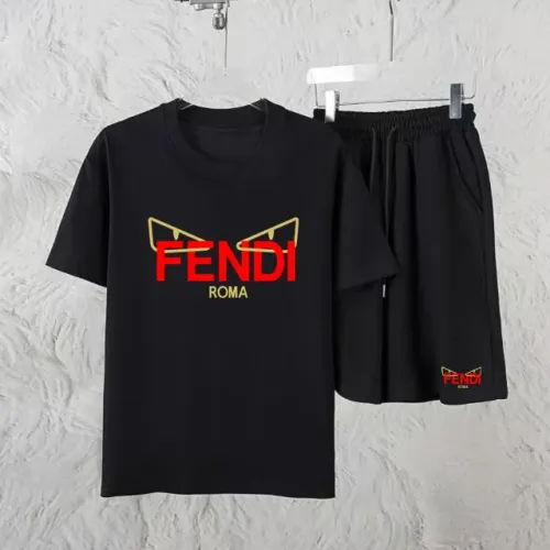Cheap Fendi Tracksuits Short Sleeved For Unisex #1461290, $$60.00 USD On Fendi Tracksuits