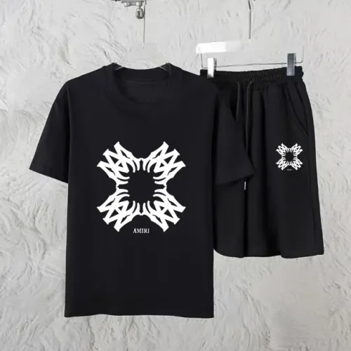 Cheap Amiri Tracksuits Short Sleeved For Unisex #1461334, $$60.00 USD On Amiri Tracksuits