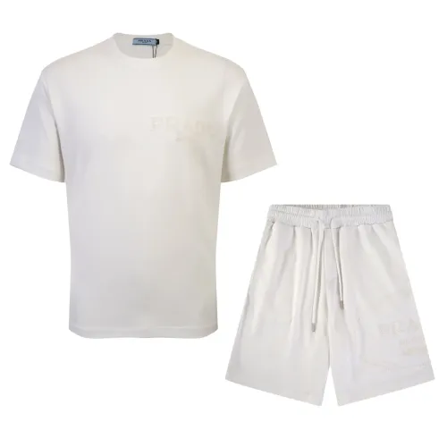 Cheap Prada Tracksuits Short Sleeved For Men #1461338, $$64.00 USD On Prada Tracksuits