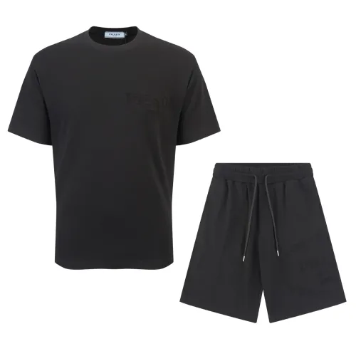 Cheap Prada Tracksuits Short Sleeved For Men #1461341, $$64.00 USD On Prada Tracksuits