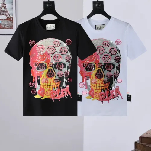 Replica Philipp Plein PP T-Shirts Short Sleeved For Men #1461356 $27.00 USD for Wholesale