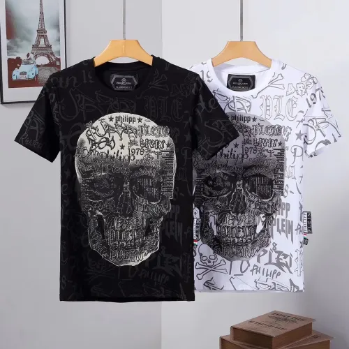 Replica Philipp Plein PP T-Shirts Short Sleeved For Men #1461358 $27.00 USD for Wholesale