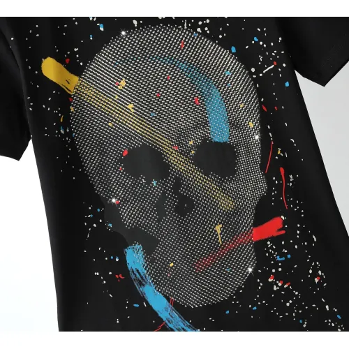 Replica Philipp Plein PP T-Shirts Short Sleeved For Men #1461371 $27.00 USD for Wholesale