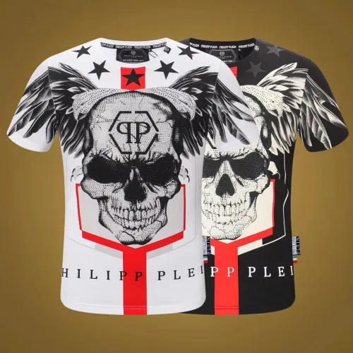 Replica Philipp Plein PP T-Shirts Short Sleeved For Men #1461420 $27.00 USD for Wholesale