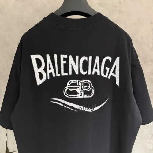 Replica Balenciaga T-Shirts Short Sleeved For Men #1461558 $48.00 USD for Wholesale