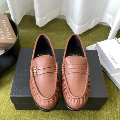 Cheap Yves Saint Laurent YSL Leather Shoes For Men #1461608, $$125.00 USD On Yves Saint Laurent YSL Leather Shoes