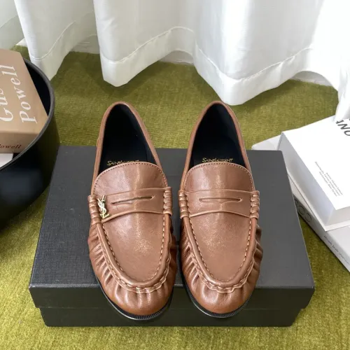 Cheap Yves Saint Laurent YSL Leather Shoes For Women #1461611, $$118.00 USD On Yves Saint Laurent YSL Leather Shoes