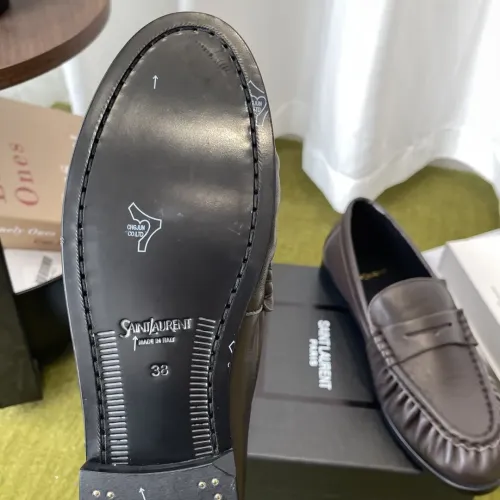 Replica Yves Saint Laurent YSL Leather Shoes For Men #1461615 $125.00 USD for Wholesale