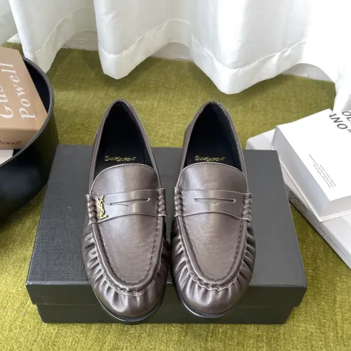 Cheap Yves Saint Laurent YSL Leather Shoes For Women #1461617, $$118.00 USD On Yves Saint Laurent YSL Leather Shoes