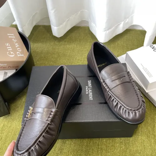 Replica Yves Saint Laurent YSL Leather Shoes For Women #1461617 $118.00 USD for Wholesale