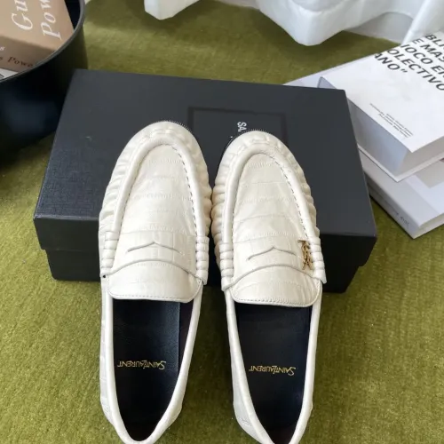 Replica Yves Saint Laurent YSL Leather Shoes For Women #1461628 $118.00 USD for Wholesale
