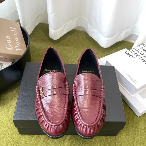 Cheap Yves Saint Laurent YSL Leather Shoes For Women #1461633, $$118.00 USD On Yves Saint Laurent YSL Leather Shoes