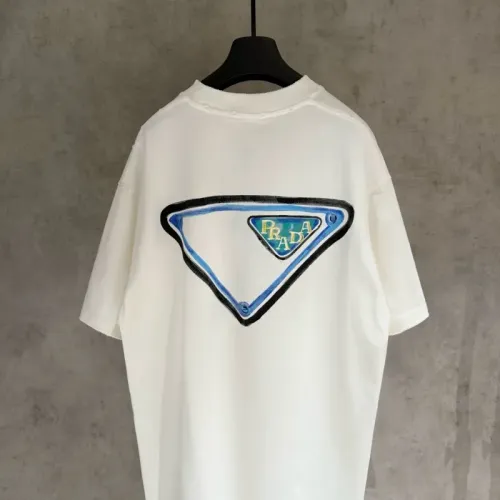 Replica Prada T-Shirts Short Sleeved For Men #1461637 $48.00 USD for Wholesale