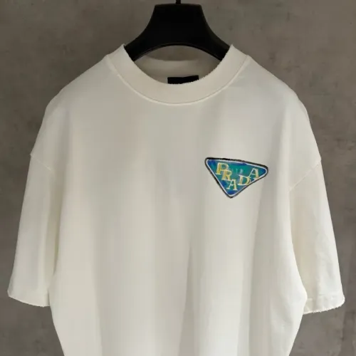 Replica Prada T-Shirts Short Sleeved For Men #1461637 $48.00 USD for Wholesale