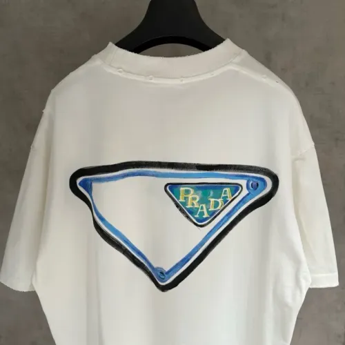 Replica Prada T-Shirts Short Sleeved For Men #1461637 $48.00 USD for Wholesale