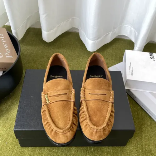 Cheap Yves Saint Laurent YSL Leather Shoes For Women #1461648, $$118.00 USD On Yves Saint Laurent YSL Leather Shoes