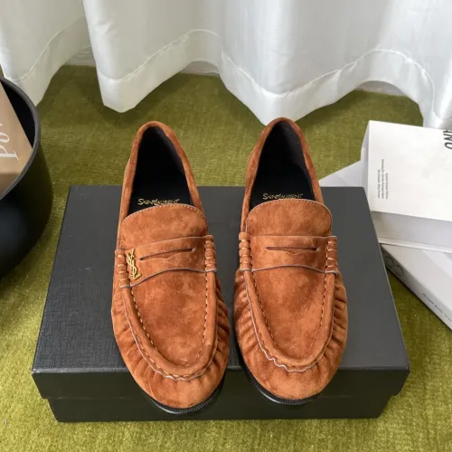 Cheap Yves Saint Laurent YSL Leather Shoes For Women #1461651, $$118.00 USD On Yves Saint Laurent YSL Leather Shoes