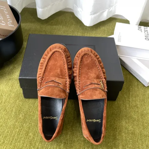 Replica Yves Saint Laurent YSL Leather Shoes For Women #1461651 $118.00 USD for Wholesale
