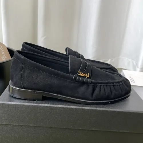 Replica Yves Saint Laurent YSL Leather Shoes For Men #1461664 $125.00 USD for Wholesale