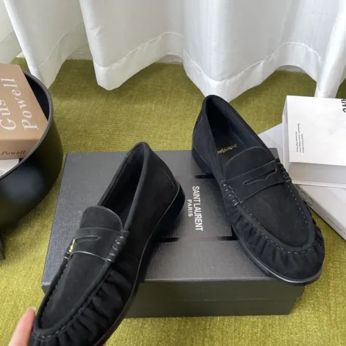 Replica Yves Saint Laurent YSL Leather Shoes For Men #1461664 $125.00 USD for Wholesale