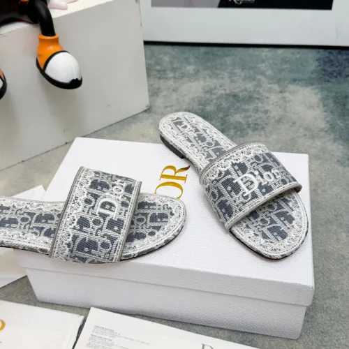 Replica Christian Dior Slippers For Women #1461702 $80.00 USD for Wholesale