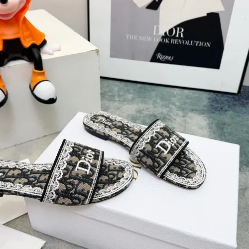 Replica Christian Dior Slippers For Women #1461704 $80.00 USD for Wholesale