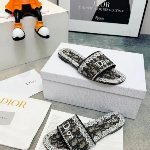 Replica Christian Dior Slippers For Women #1461704 $80.00 USD for Wholesale