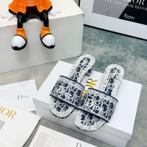 Replica Christian Dior Slippers For Women #1461723 $85.00 USD for Wholesale